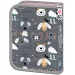 Astuccio pieghevole My Little Friend con cani, 20,5x13,5x3,5 cm