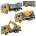 Autista di camion: Veicolo da costruzione in diverse varianti 22cm 1 pezzo