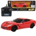 Auto RC con telecomando Chevrolet Corvette C7 in scala 1/24, 19 cm, disponibile in diversi colori, 1 pezzo
