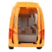 Auto Speciale: Auto da corsa espresso giallo con luci e suoni, funzione a volano 24 cm