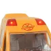 Auto Speciale: Auto da corsa espresso giallo con luci e suoni, funzione a volano 24 cm