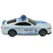 Auto della polizia: Auto della polizia in metallo a molla in diverse varianti 11cm 1 pezzo