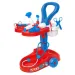 Auto medico rosso-blu con accessori