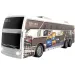 Autobus RC con telecomando Travel City con luci 27MHz scala 1/32 25cm