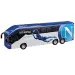 Autobus della squadra SSC Napoli, modellino con retrocarica 1/50 - Mondo Motors