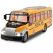 Autobus scolastico giallo telecomandato RC con effetti luminosi e batteria 27MHz 40cm