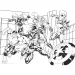 Avengers 2 in 1 maxi puzzle da 150 pezzi e album da colorare 70x50cm - Lisciani