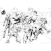 Avengers 2 in 1 puzzle da 108 pezzi e album da colorare 50x35 cm - Lisciani