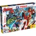 Avengers 2 in 1 puzzle da 48 pezzi e album da colorare 35x25cm - Lisciani