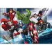Avengers: Gli eroi 2 in 1 puzzle da 60 pezzi e album da colorare 50x35 cm - Lisciani