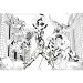 Avengers: Gli eroi 2 in 1 puzzle da 60 pezzi e album da colorare 50x35 cm - Lisciani