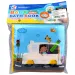 Baby Book: Veicoli libro da bagno morbido 14x13cm