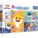 Baby Shark Super Giant puzzle double face 3 in 1 da 15 pezzi - Trefl