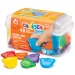 Baby Teddy a forma di orsetto pastelli a cera 48 pezzi, con contenitore - Carioca