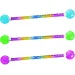 Bacchetta majorette deluxe con glitter in diverse varianti 42cm - Comansi