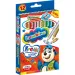Bambino: Set di matite colorate Jumbo 12 pezzi con temperino