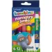 Bambino: Set di pennarelli jumbo a doppia punta colorati, 12 colori, 6 pezzi