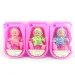 Bambino da bagno in vasca, con accessori in diverse varianti