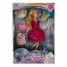 Bambola Dream Girl in abito da cocktail rosa con accessori 29 cm