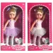 Bambola ballerina in due varianti con accessori