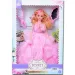 Bambola principessa in abito rosa 30 cm