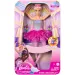 Barbie®: Ballerina Arcobaleno Splendente con capelli biondi e luci - Mattel
