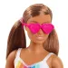 Barbie 50° anniversario "INSIEME PER LA TERRA!" bambola con abito a righe - Mattel