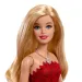 Barbie: Bambola da collezione per l’80º anniversario in abito rosso rubino – Mattel