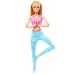 Barbie: Bambola yoga flessibile con capelli biondi - Mattel