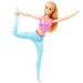 Barbie: Bambola yoga flessibile con capelli biondi - Mattel
