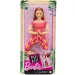 Barbie: Bambola yoga flessibile con capelli rossi e top rosso - Mattel