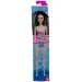 Barbie Beach bambola con costume da bagno a fantasia blu - Mattel