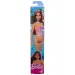Barbie Beach bambola in costume da bagno colorato con motivo floreale - Mattel