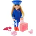 Barbie: Chelsea bambola pilota carriera 15cm - Mattel