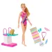 Barbie Dreamhouse Adventures: Set bambola Barbie campionessa di nuoto - Mattel