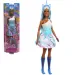 Barbie Dreamtopia: Bambola unicorno con abito arcobaleno blu - Mattel