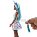 Barbie Dreamtopia: Bambola unicorno con abito arcobaleno blu - Mattel