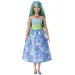 Barbie Dreamtopia: Principessa bambola con abito blu a farfalle - Mattel