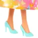 Barbie Dreamtopia: Principessa bambola in abito giallo-rosa con farfalle - Mattel