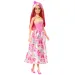 Barbie Dreamtopia: Principessa bambola in abito rosa con farfalle - Mattel