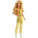 Barbie Fashionista 65° anniversario bambola in abito dorato - Mattel