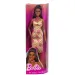 Barbie: Fashionista bambola alla moda con abito a quadri e fiori - Mattel