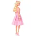Barbie Il Film: bambola Barbie con gonna rosa a quadretti - Mattel