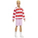 Barbie: Ken Fashionista stiloso con maglione a righe - Mattel