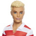 Barbie: Ken Fashionista stiloso con maglione a righe - Mattel