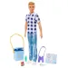Barbie: Ken da campeggio con accessori e camicia a quadri - Mattel