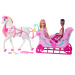 Barbie Schiaccianoci - Set Slitta Innevata con Cavallo - Mattel