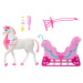 Barbie Schiaccianoci - Set Slitta Innevata con Cavallo - Mattel