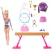Barbie: Set da gioco bambola ginnasta con accessori - Mattel