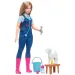 Barbie: Set da gioco per il 65° anniversario della carriera - Bambola veterinaria con accessori - Mattel